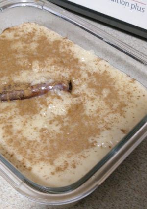 Una foto de Arroz con leche de soja cremoso al aroma de naranja en MC Plus