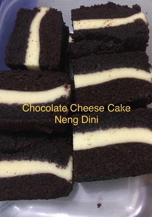 Foto resep Chocolate Cream Cheese Cake Steam a la Neng Dini