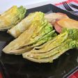 Cinta de lomo con queso y cogollos con miel