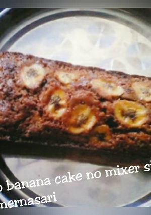 Foto resep Choco banana cake