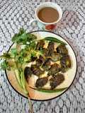 Coriander leaves pakora (Tea time snacks)