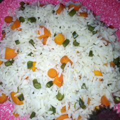 A picture of Vegetable rice.