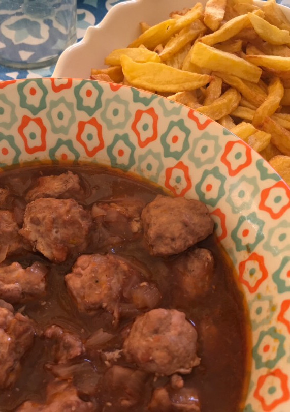 Una foto de Albóndigas en salsa