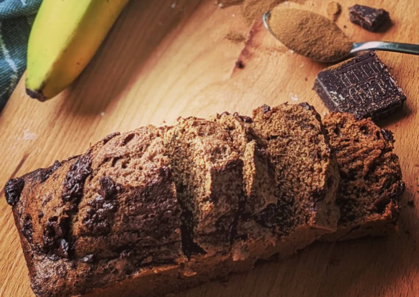 Coffee Banana Loaf Cake