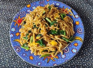 Foto resep Mie Goreng Burung Dara (Mie Urai)