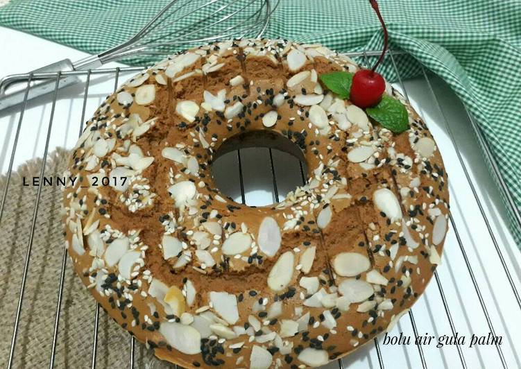 Resep Membuat Bolu Air Gula Palm Yang Tradisional Di Rumah