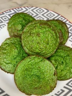Una foto de Magdalenas 🧁 verdes saludables