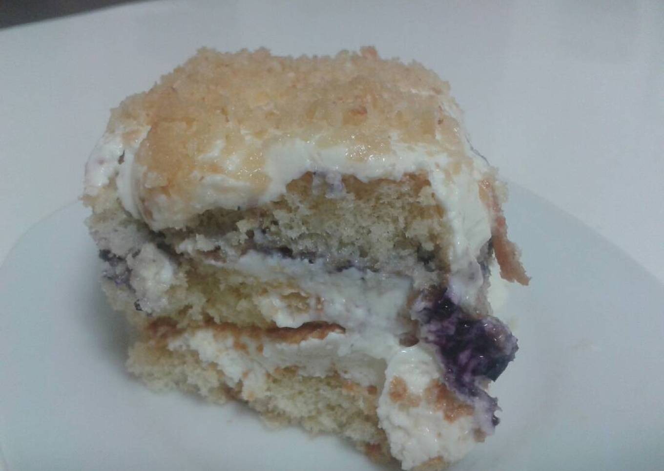 Mascarpone filled "Trifle"