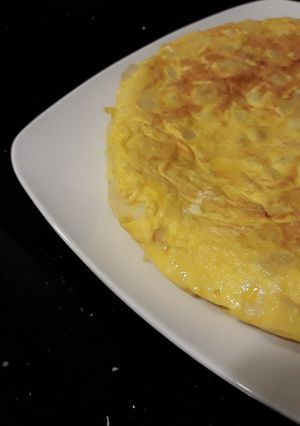 Una foto de Tortilla de patatas cocidas