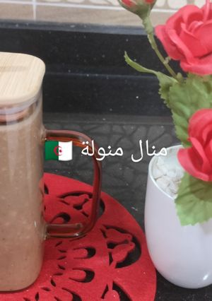 صورة لوصفة عصير الموز بذوق الشوكولا 🍌🍌🍫🍫🍹🍹