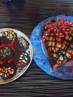 عکسی از دستور کیک و بیسکویت پایپ