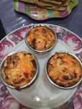 Muffin de chorizo y panceta, mortales
