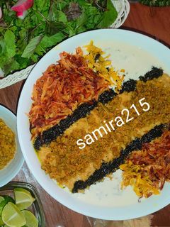 عکسی از دستور حلیم بادمجان (بمب انرژی) 🍆🍖