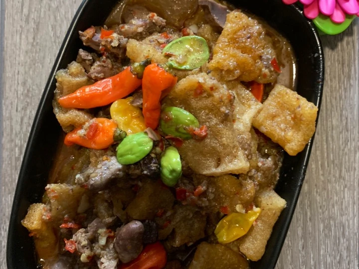 Cara Mudah Membikin Resep Sambel goreng hati ayam krecek yang Lezat Sekali Anti Ribet, Lezat Sekali