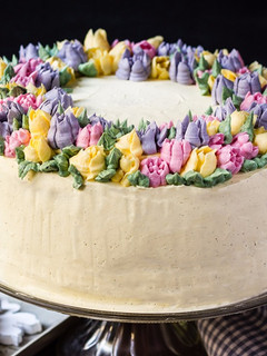 Una foto de Tarta clásica de vainilla