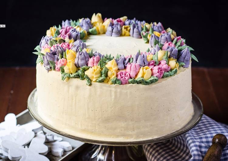 Tarta clásica de vainilla
