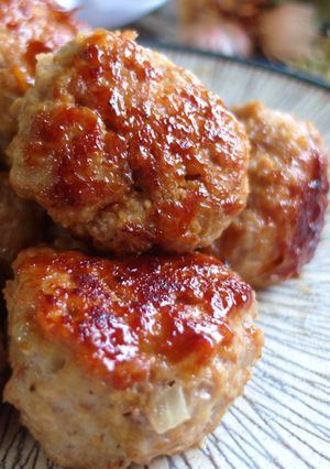 【便當菜】味噌豬肉丸 的食譜成品照片