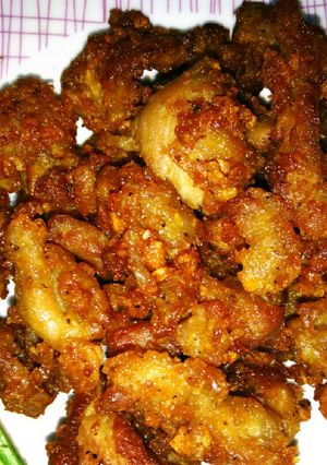 รูปของ หมูทอดงบน้อยกรอบมากอร่อยนาน #งบ60บาท