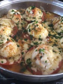 Una foto de Huevos a la turca