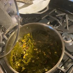 A picture of Southern Collard Greens.