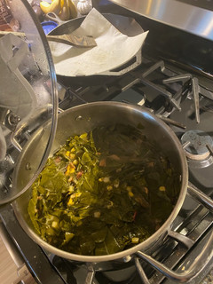 A picture of Southern Collard Greens.