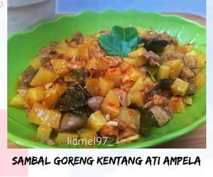 Cara Menyajikan Sambal Goreng Kentang Ati Ampela Nikmat Lezat