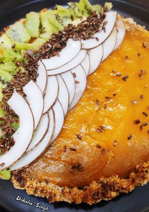 A picture of Vegan Pumpkin pie.