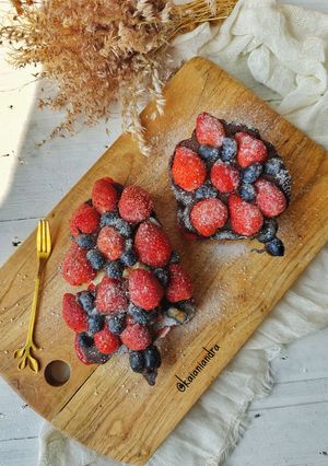 Foto resep Strawberry Choco Tree (Dessert)