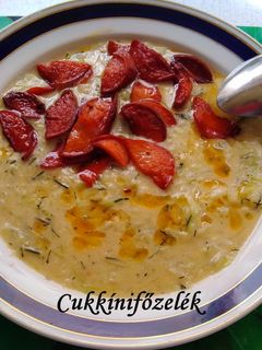Cukkinifőzelék recept fotója