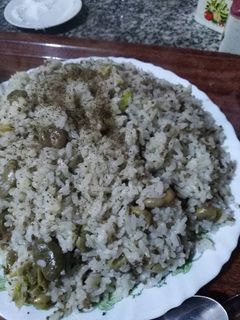صورة لوصفة رز بفول