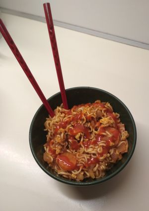Φωτογραφία της συνταγής Noodles αλά Δίσκος