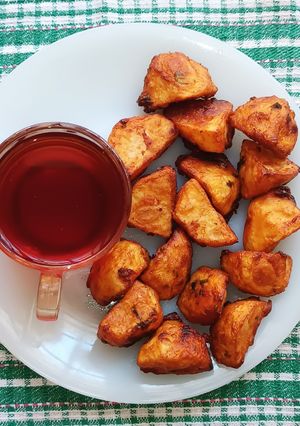 A picture of Vyazi Karai (Fry Potato Mombasa Style).