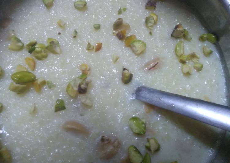 Recipe of Award-winning Payesh
