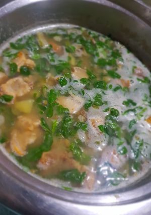 A picture of Pork Monggo.