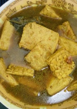 Foto resep Tahu tempe kuah soto
