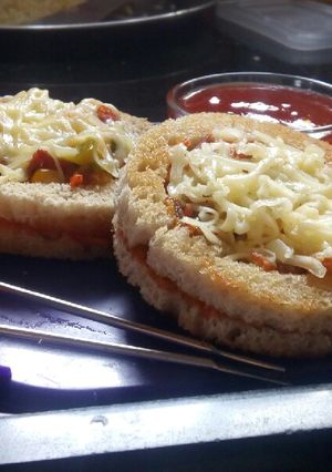 A picture of Disc sandwich.