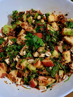A picture of Guava Apple Paneer Chaat.