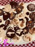 Caprichos de chocolate con frutos secos