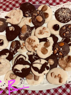 Una foto de Caprichos de chocolate con frutos secos