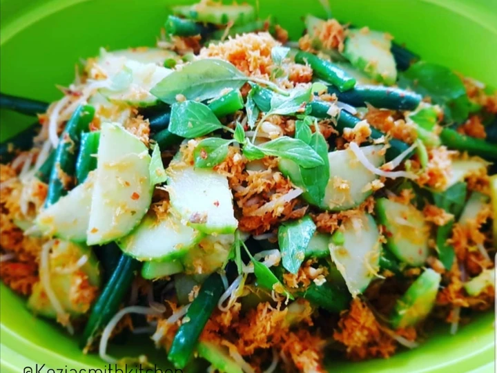 Easy Ways Make Recipes URAP SAYURAN (Indonesian Fresh Salad) the  Makes Drooling Delicious.