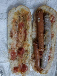 Una foto de Bocata de dúo dé longanizas