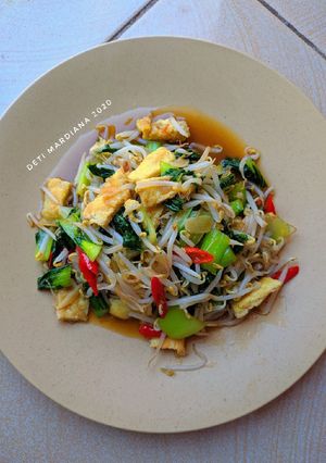Foto resep Tumis tauge pakcoy saus tiram