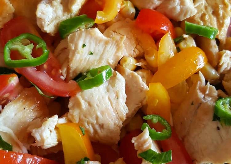 Insalata di Pollo e Pomodorini