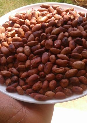 A picture of Roasted groundnuts.