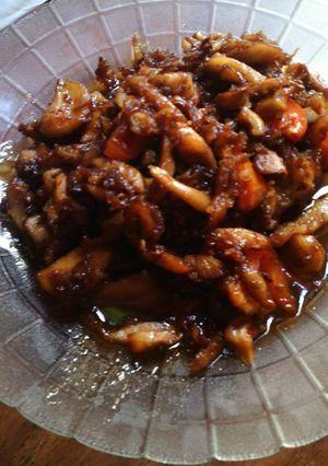 Foto resep Masak jamur bumbu sate