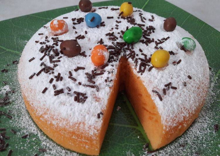 Cara mengolah Kue Jeruk Kukus No Mixer Anti Gagal