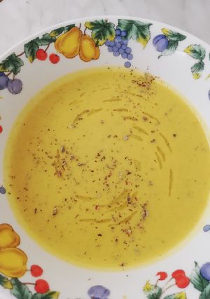 Una foto de Crema calabacín sin patata