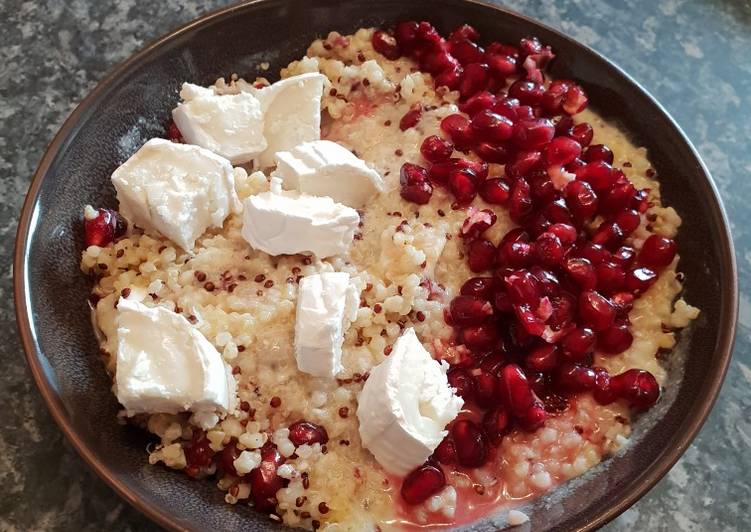 Quinoa chèvre grenade