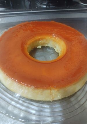 Una foto de Budín de pan súper cremoso!
