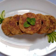 A picture of Potato donuts.